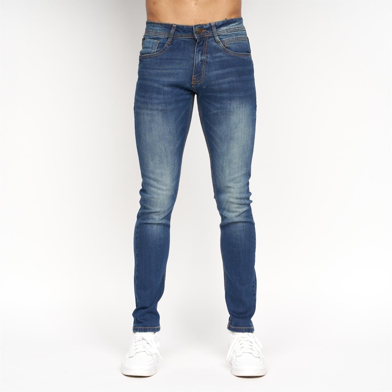 Maylead Slim Fit Jeans Tinted Blue