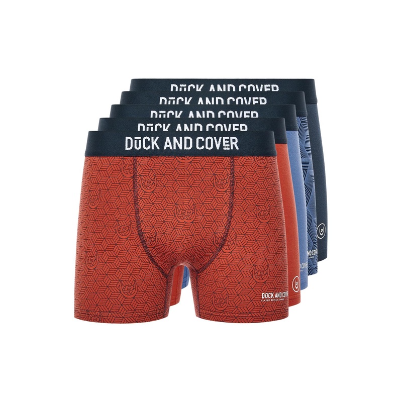 Quenelly Boxers 5pk Assorted|S|M|L|XL|XXL