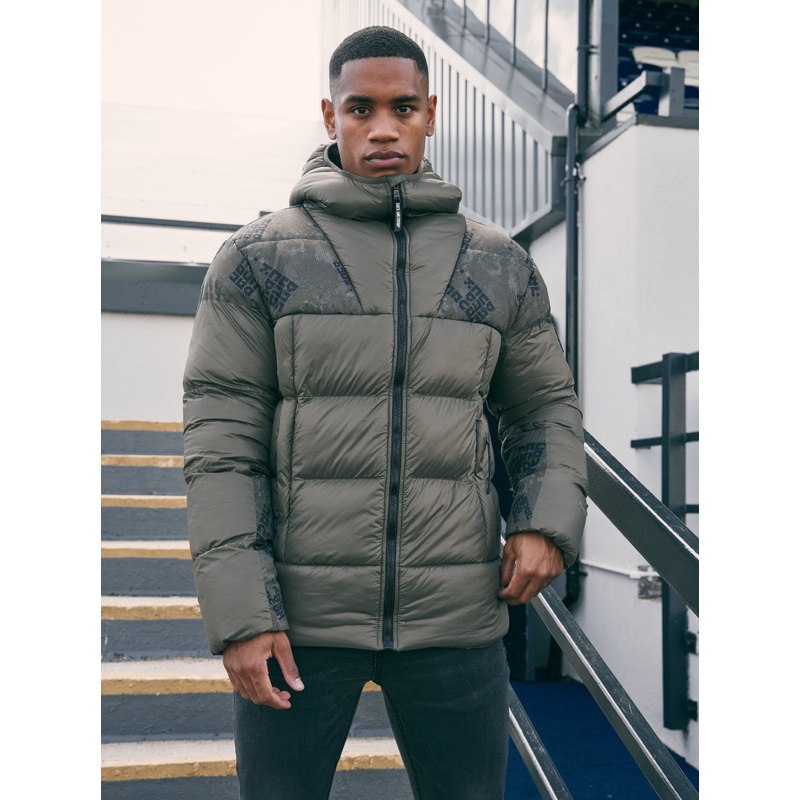 Ryebank Padded Jacket Olive Camo