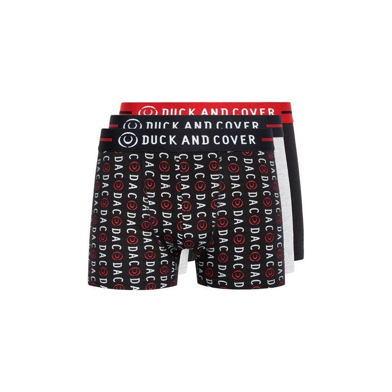 Stamper 2 Boxer Shorts 3pk Black