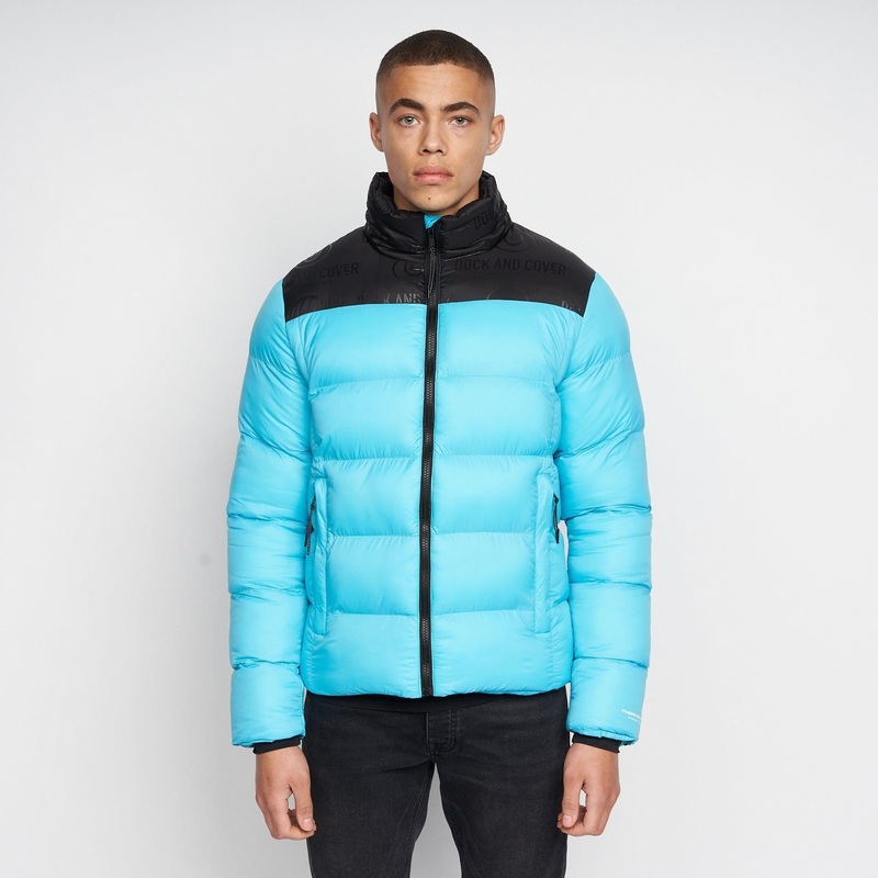 Synflax Puffer Jacket Turquoise