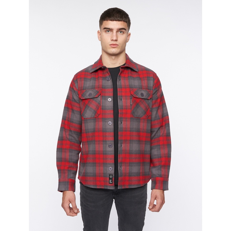Willington Overshirt Red Check