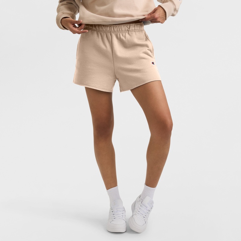 3 Powerblend Shorts, C Logo|Champagne Frost|2XL|XL|L|M|S|XS