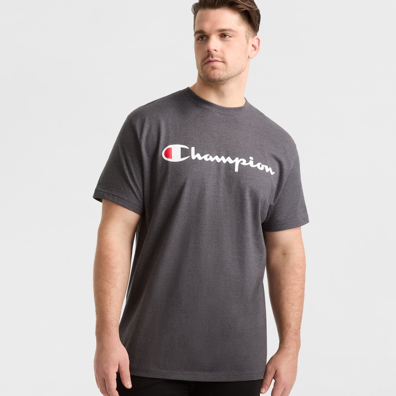 Classic Graphic T-Shirt, Script Logo – Big & Tall