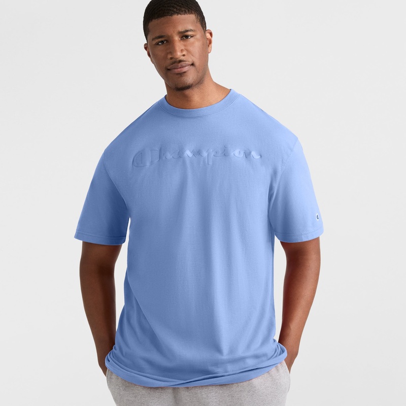 Classic Graphic T-Shirt, Tonal Script Logo – Big & Tall