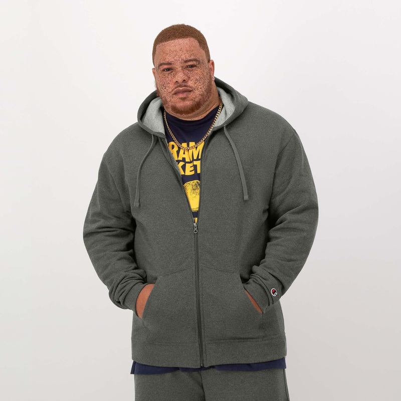 Powerblend Full Zip Hoodie, C Logo – Big & Tall