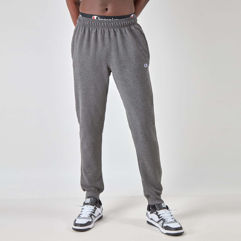 Powerblend Joggers, C Logo|Granite Heather|2XL|XL|L|M|S