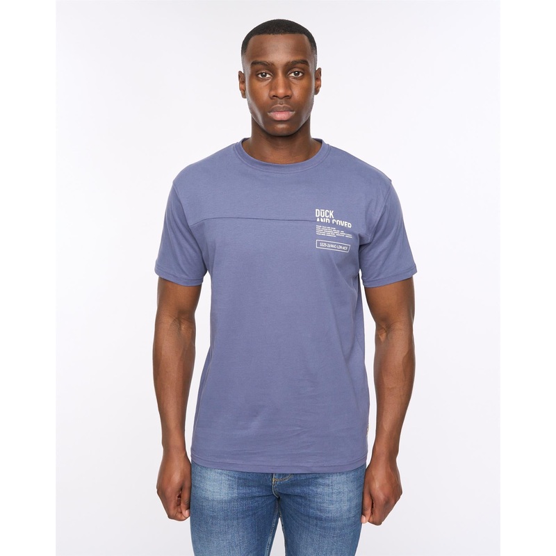 Seamtext T-Shirt Navy|S|M|L|XL|XXL