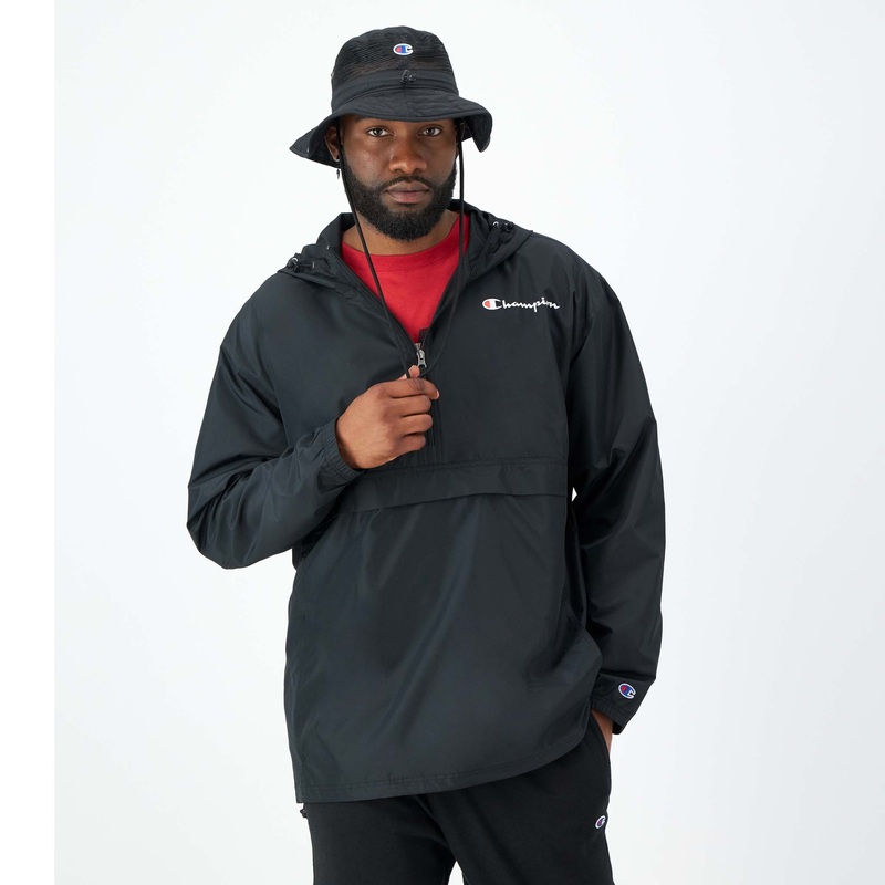Stadium Packable Jacket, Script Logo – Big & Tall