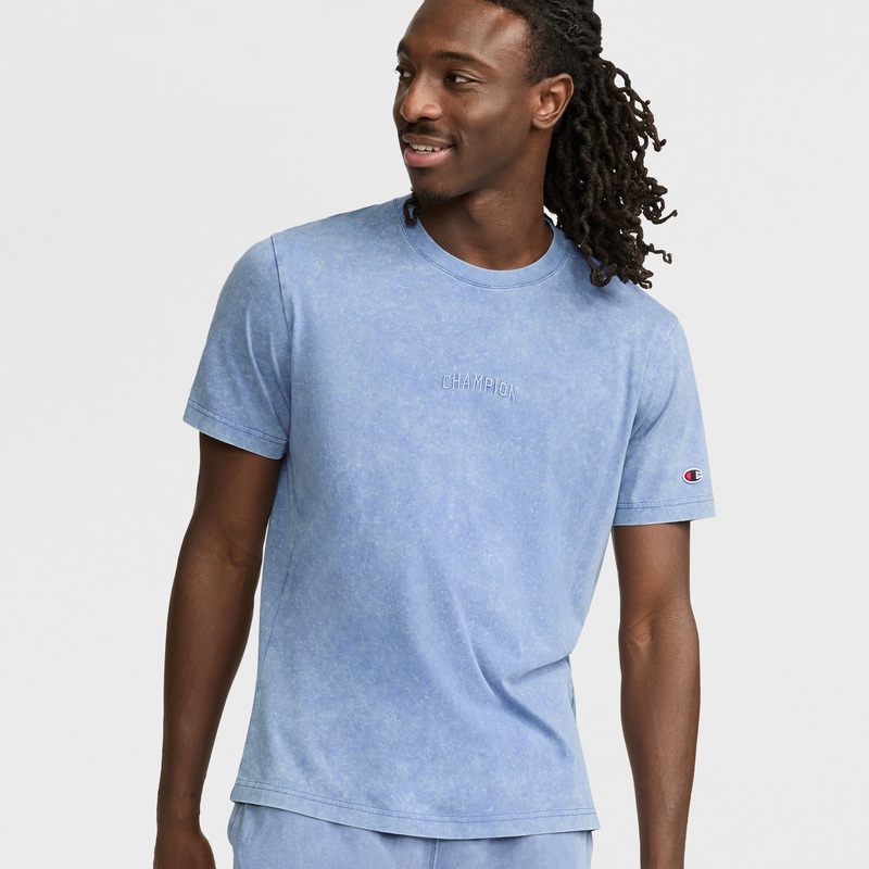 Vintage Wash T-Shirt|Mineral Dye Seven Seas Blue|2XL|XL|L|M|S