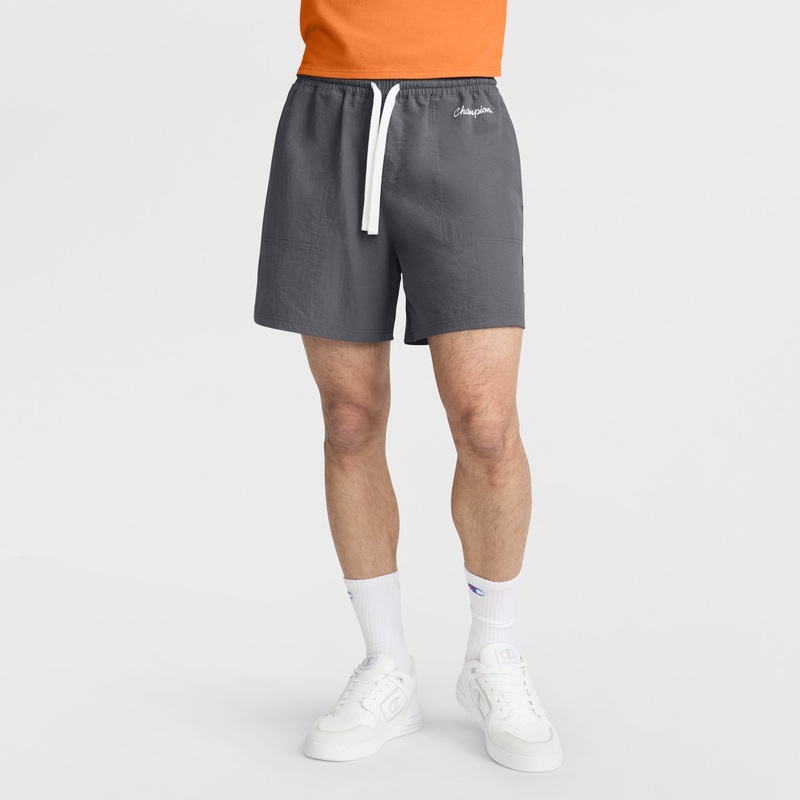 6 Classic Woven Short, Script Logo