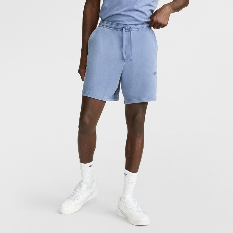 7 Vintage Wash Lightweight Fleece Shorts
