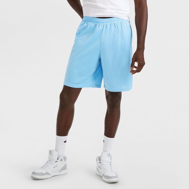 9 Classic Mesh Shorts, C Logo|Swiss Blue|L|M|S|2XL|XL
