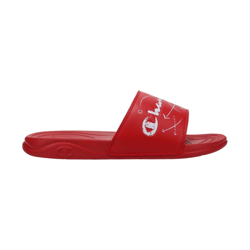 Men’s Mega SFB Slide|Scarlet/White|14|13|12|11|10|9|8
