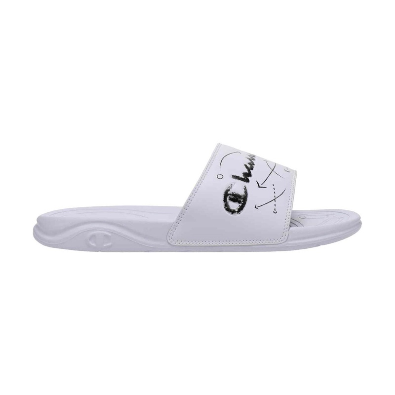 Men’s Mega SFB Slide|White/Black|14|13|12|11|10|9|8