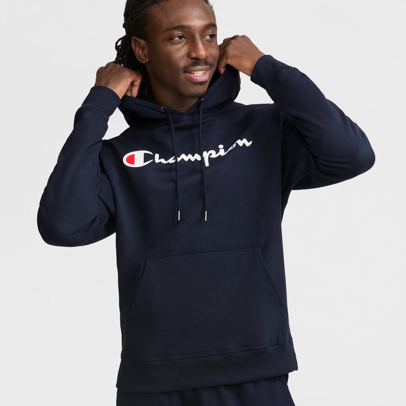 Powerblend Hoodie, Full Script Logo
