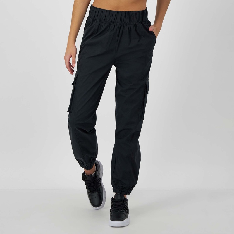 Woven Cargo Pants, C Logo|Black|2XL|XL|L|M|S|XS