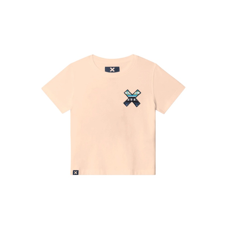 CAMISETA KIDS CLASSIC APRICOT|4|6|8|10|12|14