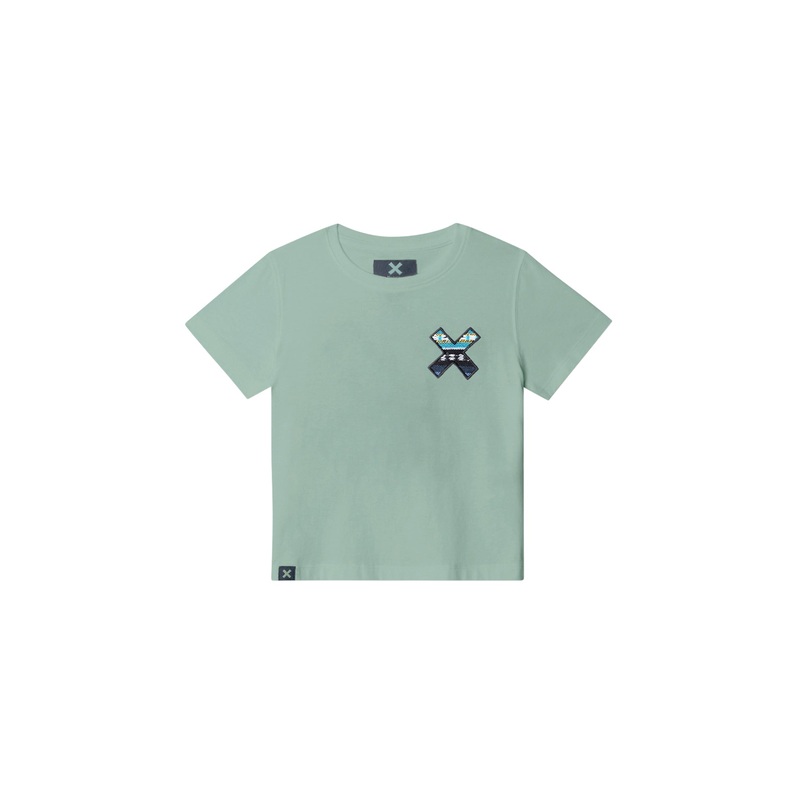 CAMISETA KIDS CLASSIC MENTA|4|6|8|10|12|14