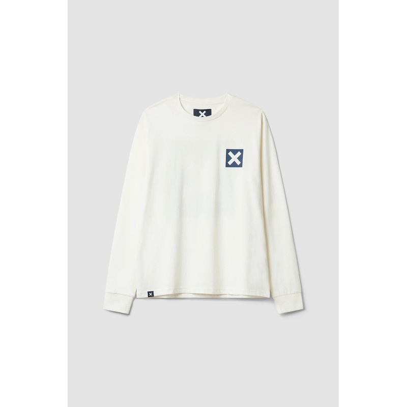 CAMISETA MANGA LARGA NATURE BLANCO ROTO