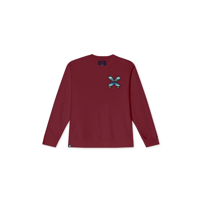 SUDADERA CLASSIC BURGUNDY|XS|S|M|L|XL|XXL
