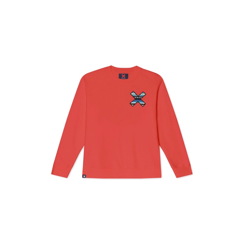 SUDADERA CLASSIC ROJA|XS|S|M|L|XL|XXL