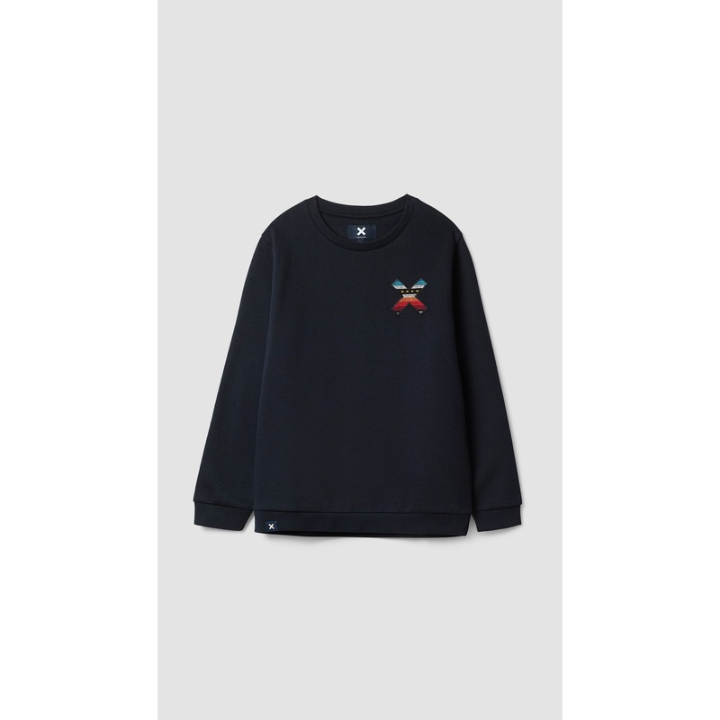 SUDADERA KIDS CLASSIC AZUL MARINO