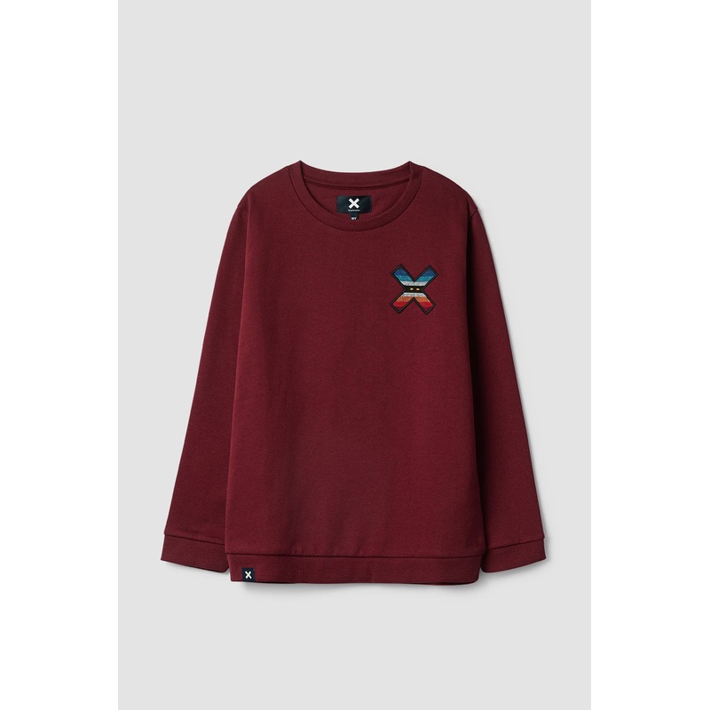 SUDADERA KIDS CLASSIC BURGUNDY