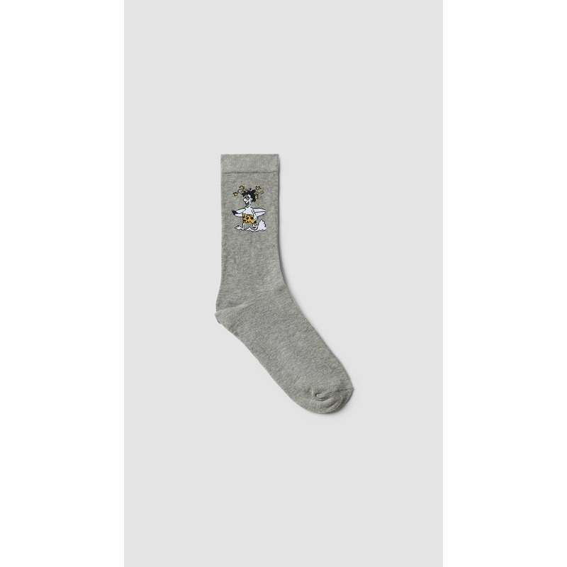 CALCETINES GRAPHIC GREY VIGORE