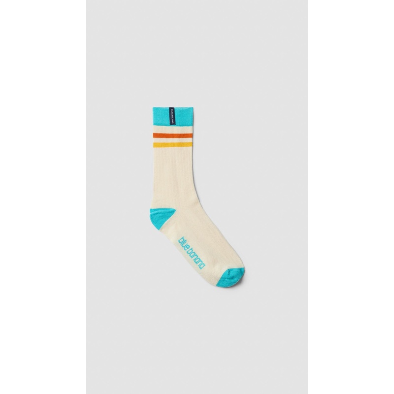 CALCETINES STRIPES ECRU|36/39|40/44