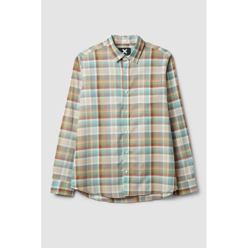 CAMISA PLAID SUMMER VERDE|XS|S|M|L|XL|XXL