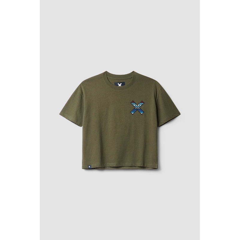 CAMISETA MUJER CLASSIC CAQUI|XS|S|M|L|XL