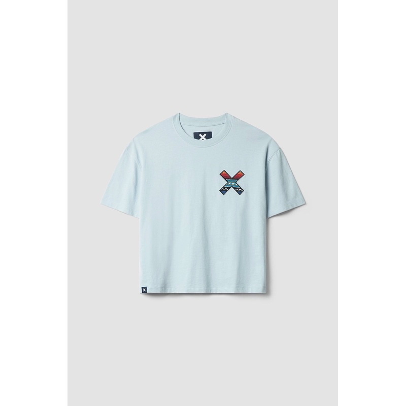 CAMISETA MUJER CLASSIC ICE BLUE