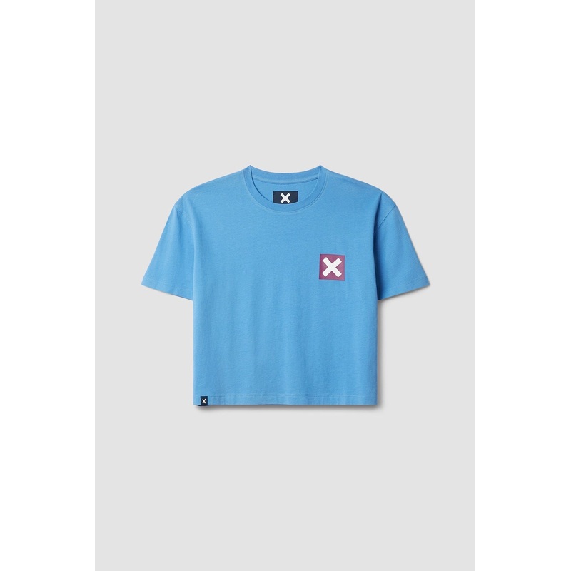 CAMISETA MUJER NATURE JAY BLUE