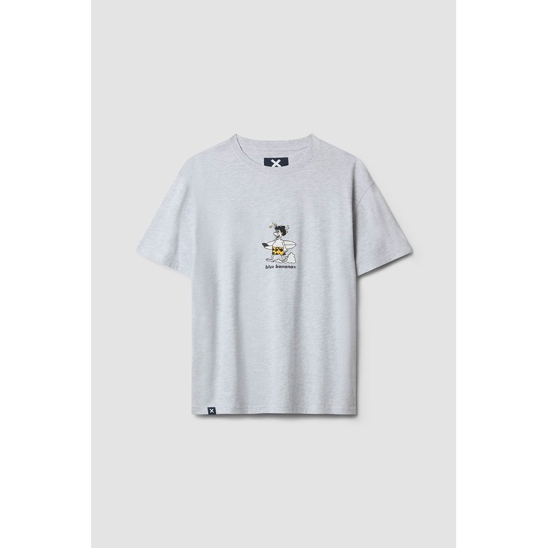 CAMISETA WIPEOUT LIGHT GREY MELANGE