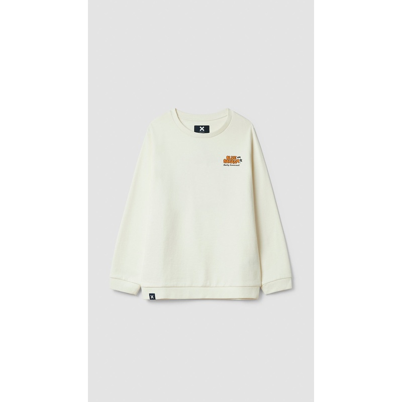 SUDADERA KIDS FORECAST BLANCO ROTO