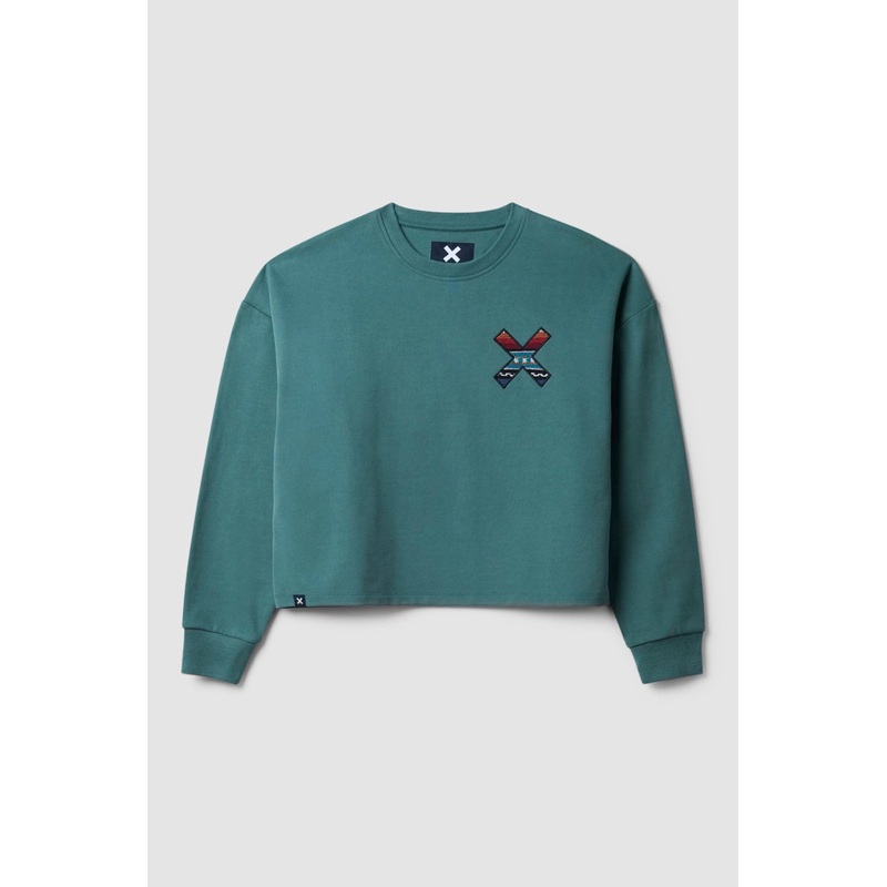 SUDADERA MUJER CLASSIC AMAZON GREEN