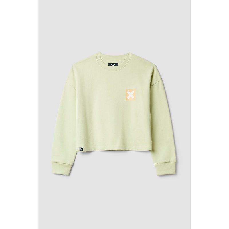 SUDADERA MUJER NATURE PISTACHO