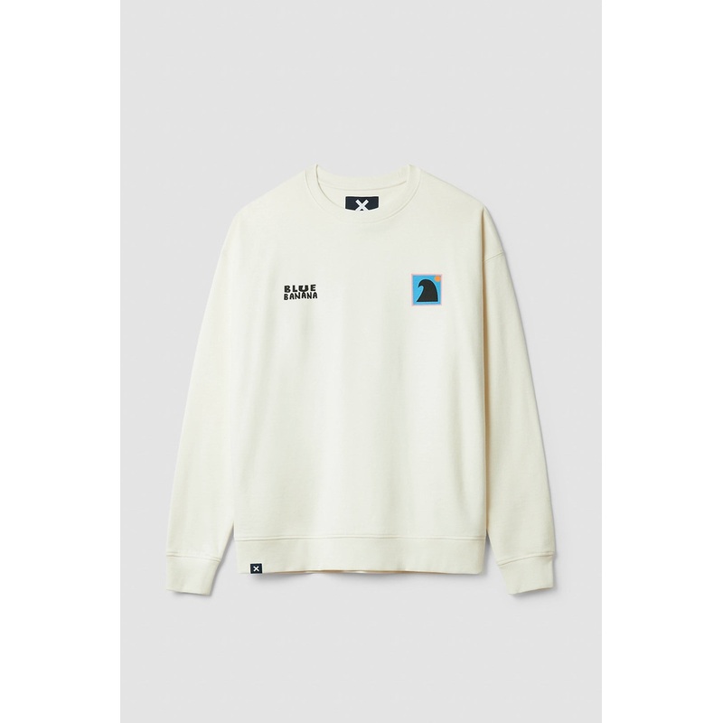 SUDADERA SWING BLANCO ROTO|XS|S|M|L|XL|XXL