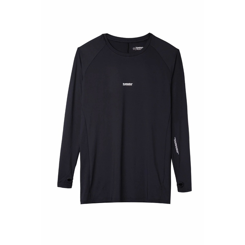 CAMISETA LS TRAIN NEGRA OSCURA