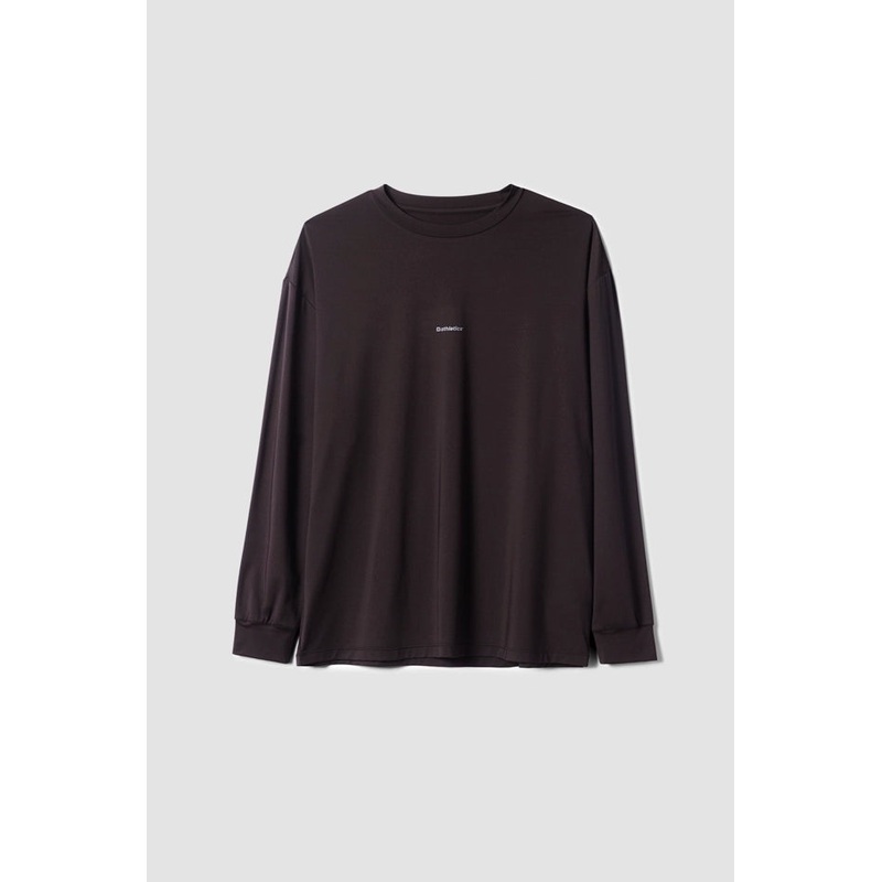 CAMISETA MANGA LARGA TRAIN SOLID BROWN