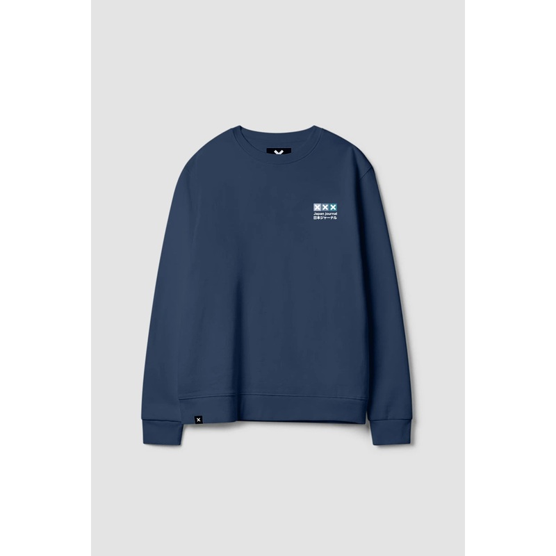 SUDADERA SQUARE AZUL MARINO|XS|S|M|L|XL|XXL