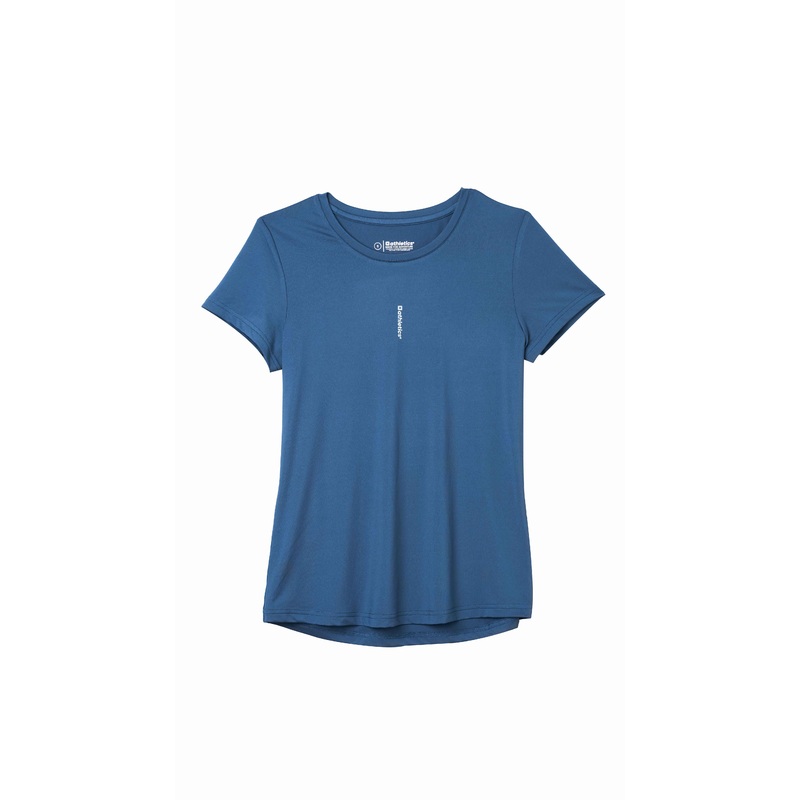 CAMISETA MUJER TRAIN MARINA BLUE