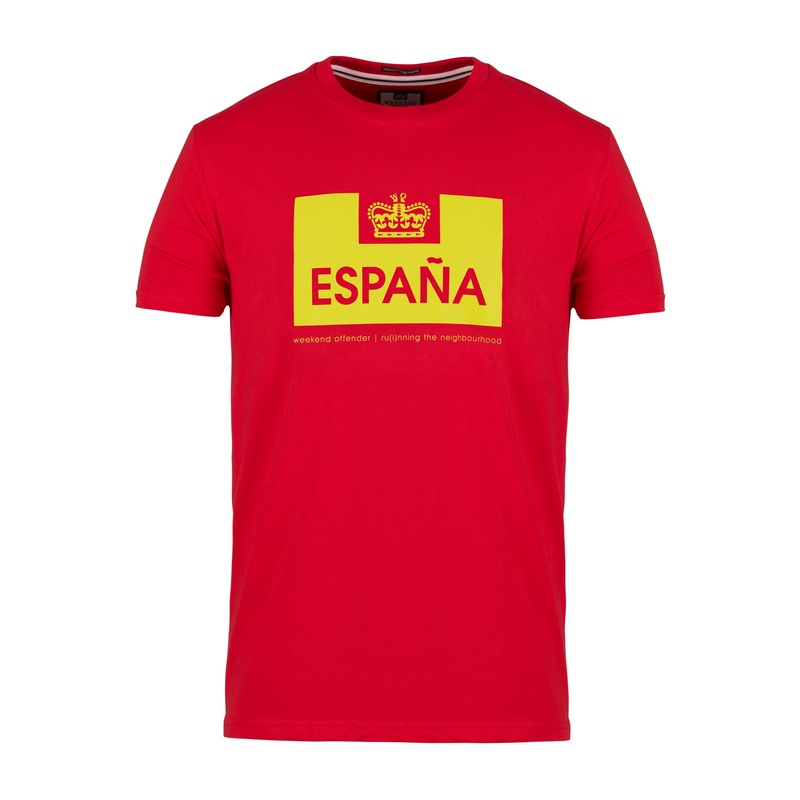 Country Series Espaa T-Shirt Red