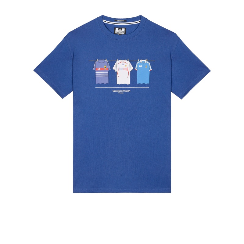 France Shirts T-Shirt Cobalt Blue