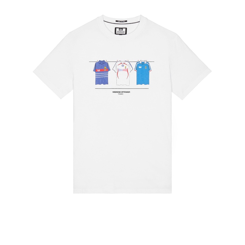 France Shirts T-Shirt White|XS|S|M|L|XL|XXL|XXXL|White