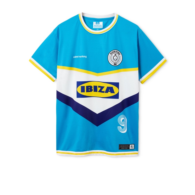 Ibiza Football Shirt|S|M|L|XL|XXL|XXXL|Blue