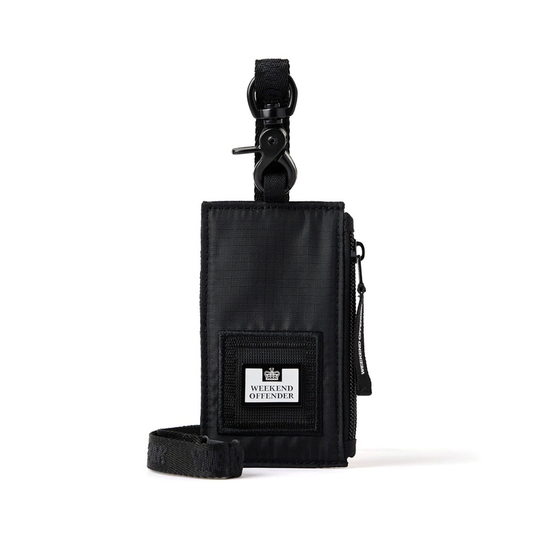 Lanyard Bag Black Ripstop|One Size|Black