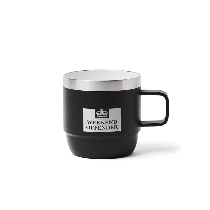 Outdoor Stackable Mug Black|One Size|Black