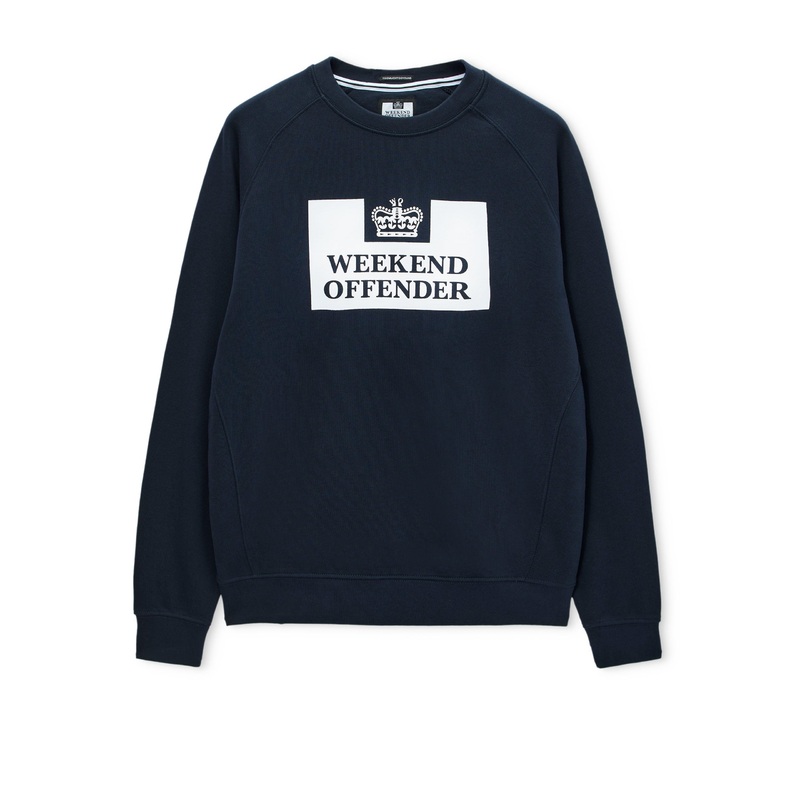 Plus Size – Penitentiary Classic Sweatshirt Navy